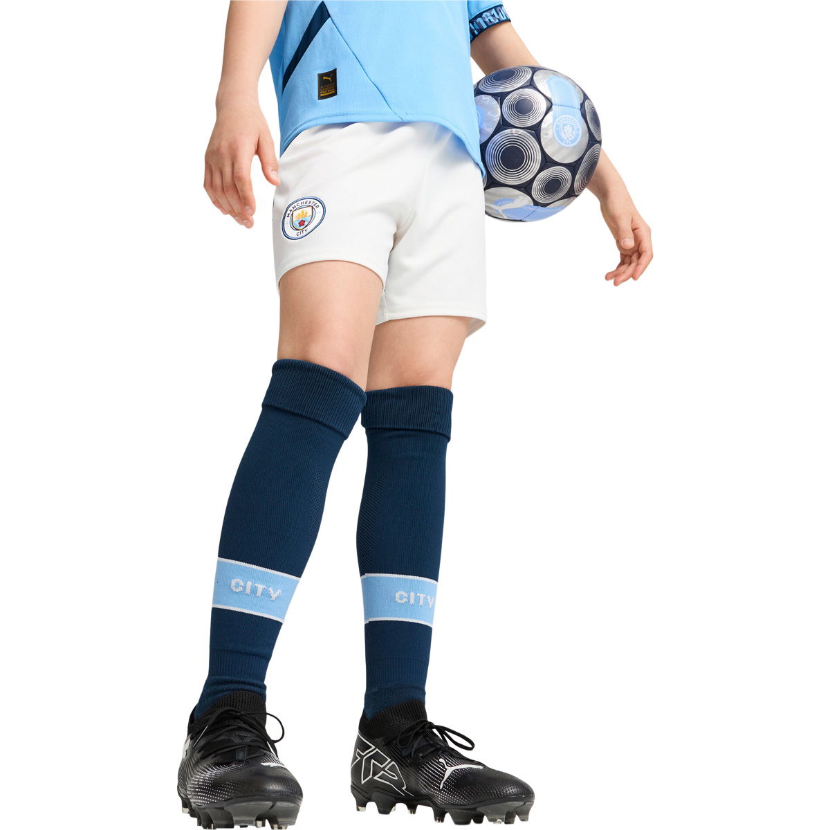 Manchester City FC Hjemmebaneshorts 24/25 Børn