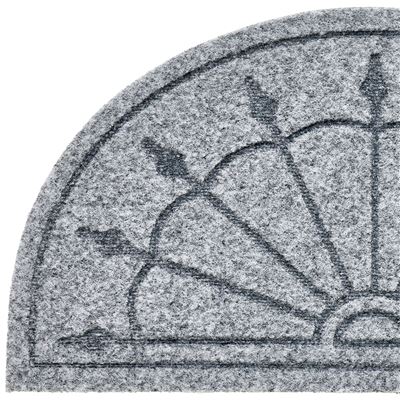 Tapis d'entrée demi lune