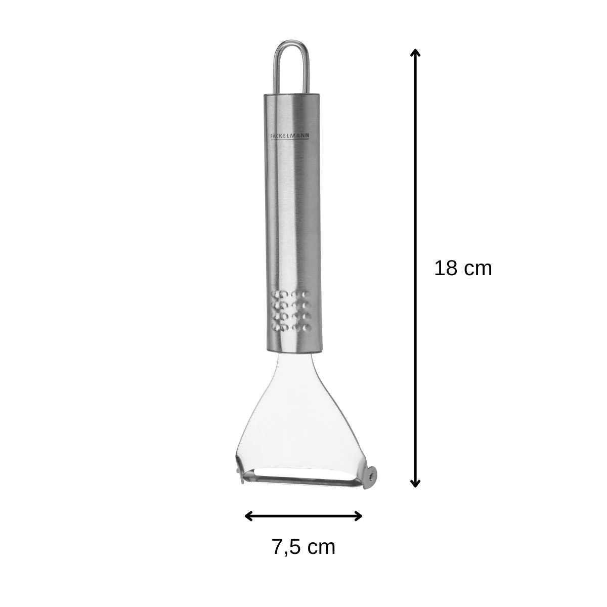 Lot de 2 rasoirs à légumes inox Fackelmann Ovale Fackelmann