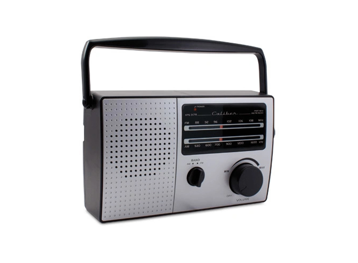 Caliber HPG317R draagbare FM radio - grey