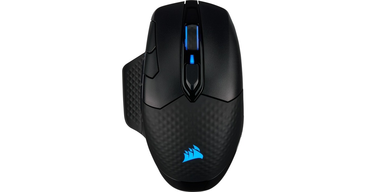 CorsairDARK CORE RGB PRO gaming muis  (Zwart, 18.000 dpi, RGB leds)