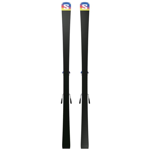 Pack ski SALOMON S/RACE GS 10 + MI12 GW F80 BLUE/WHITE