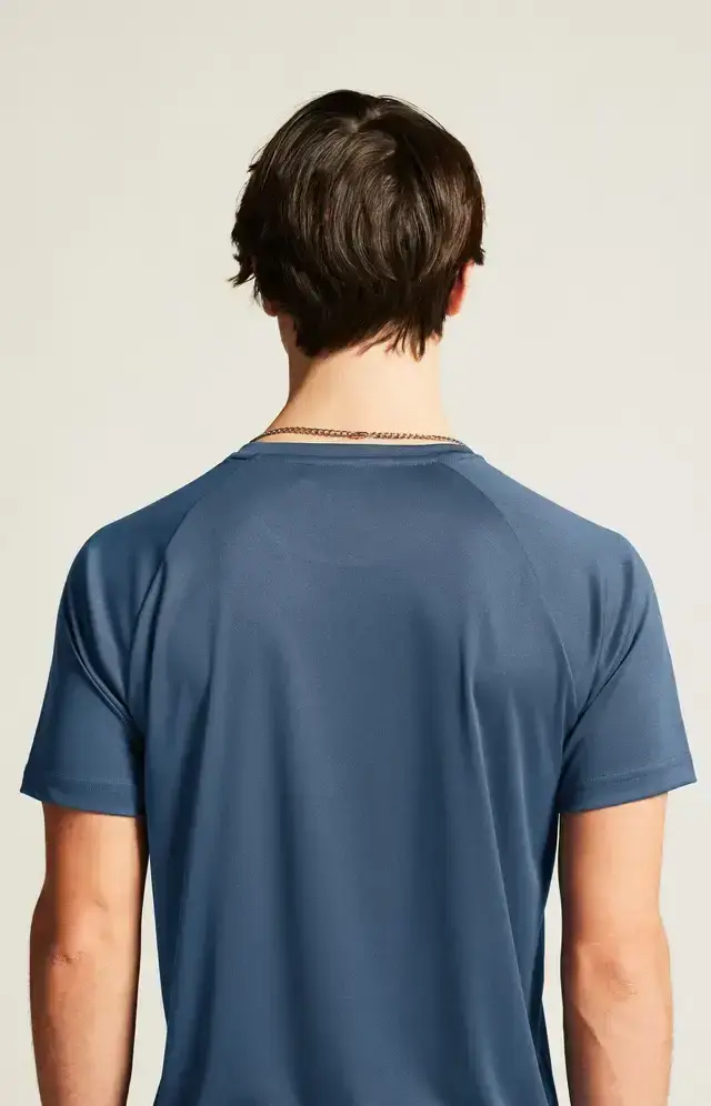Craft CORE Unifly Logo Hardloopshirt Korte Mouwen Blauw Heren