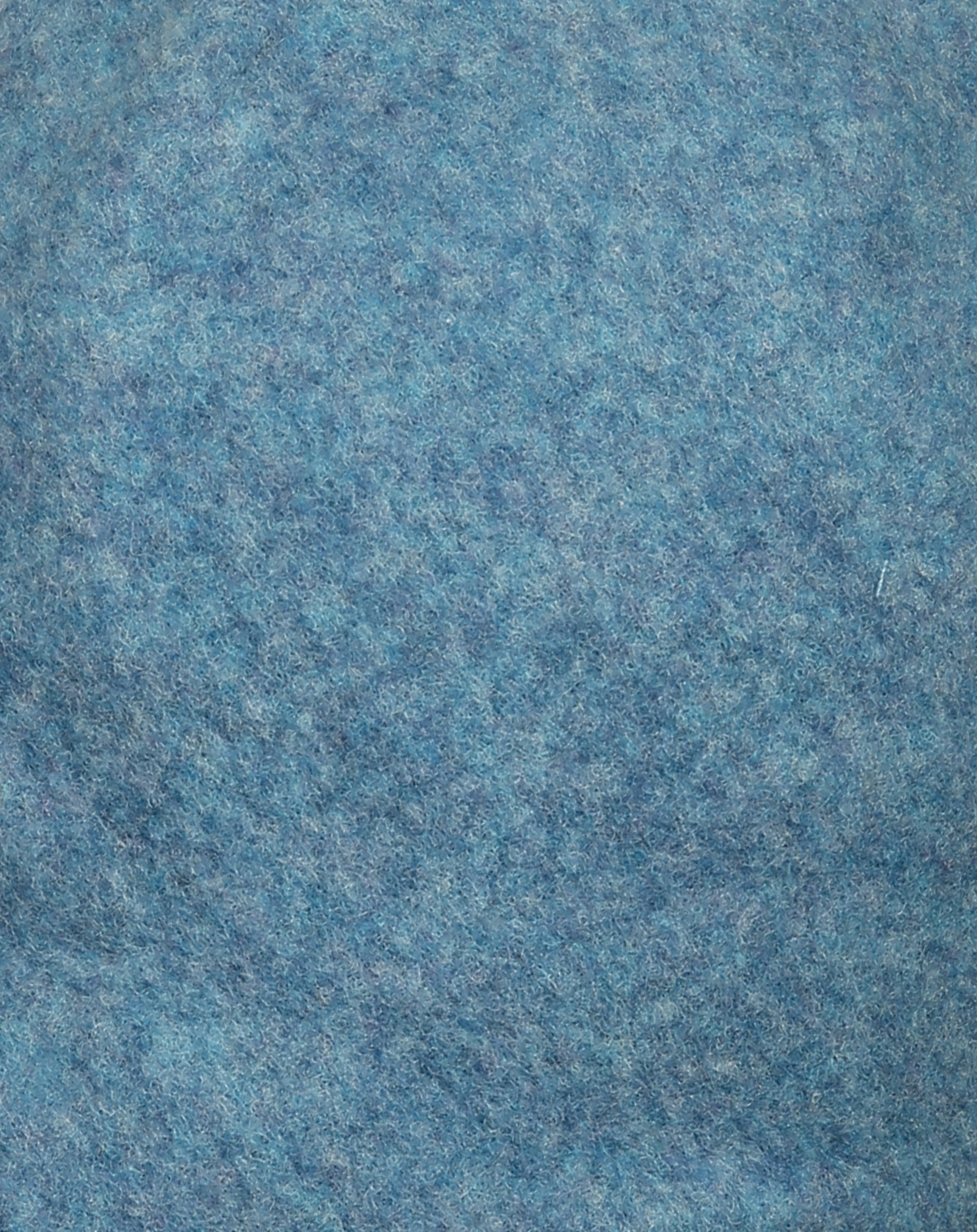 Woll-Mütze JONAS FLEECE mit Plüschfutter in jeansblau/natur
