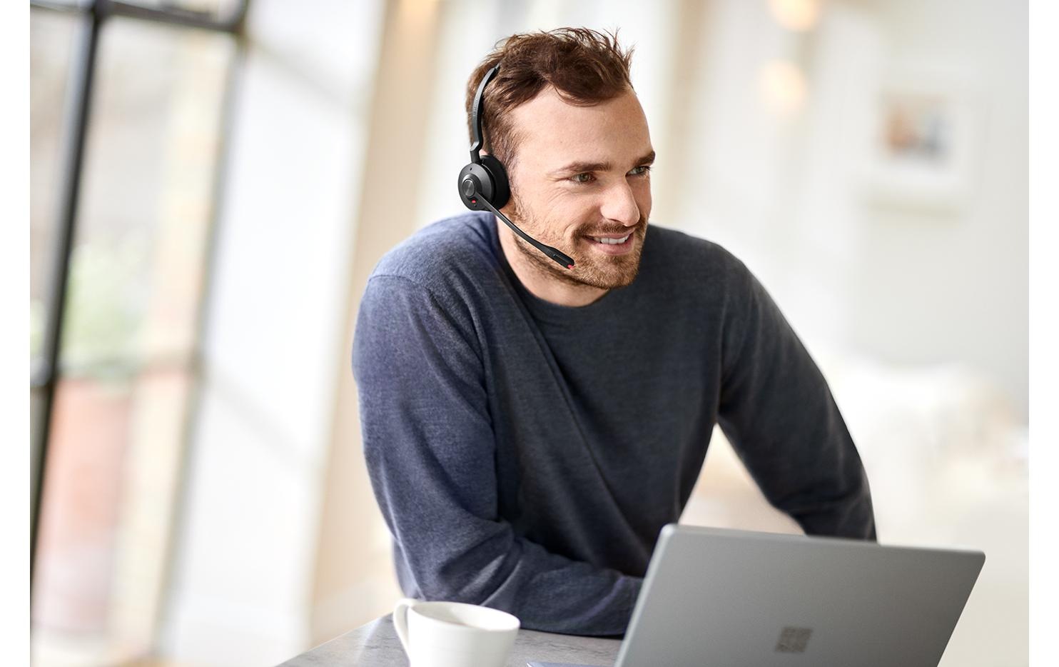 Jabra Headset »Engage 55 MS Duo« Noise-Cancelling