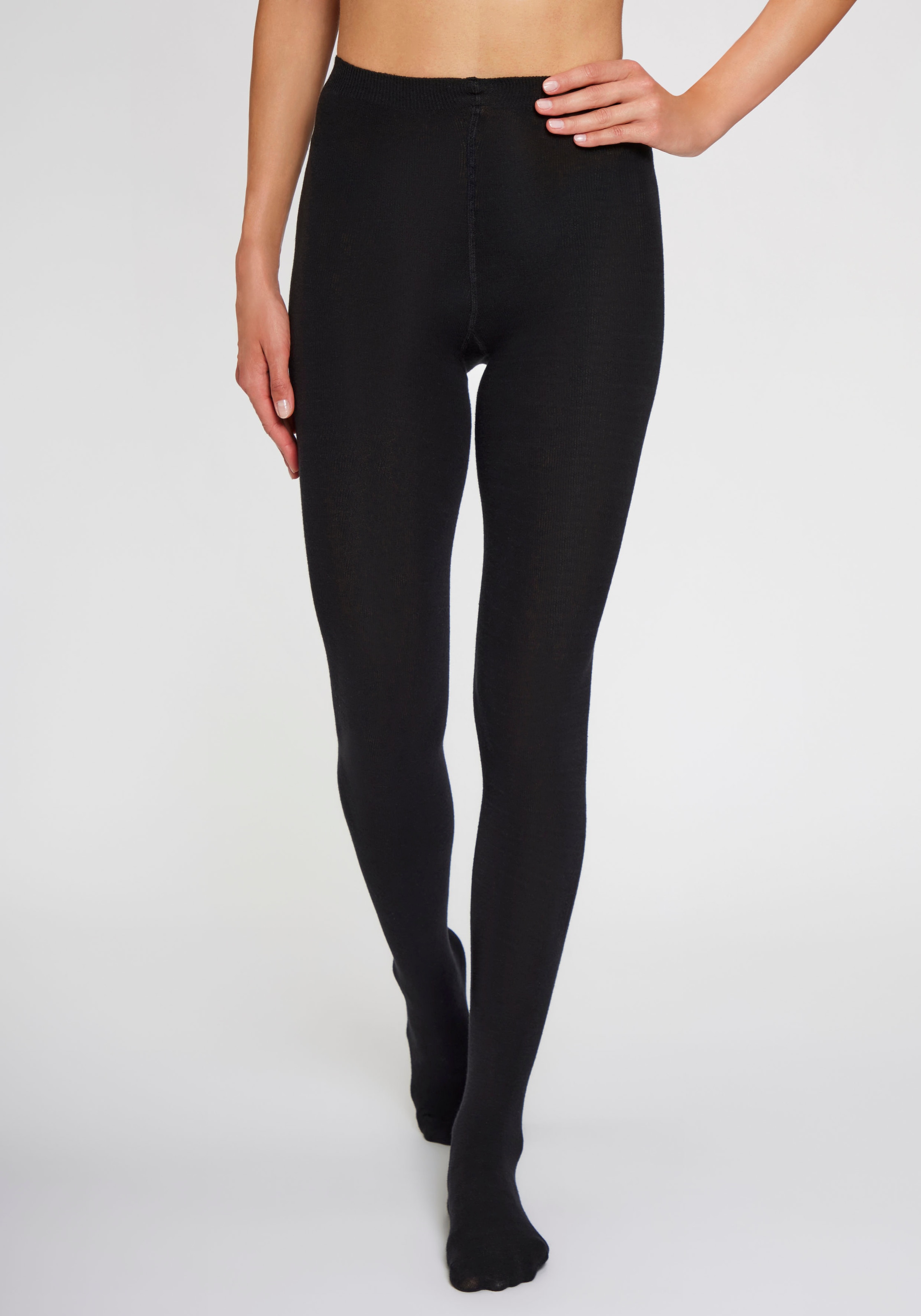 Lavana Strickstrumpfhose Thermosan, fein gestrickt und wärmend