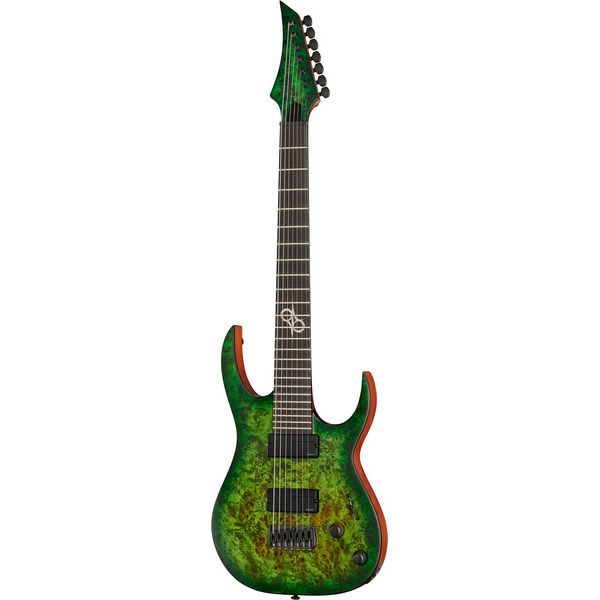 Solar Guitars S1.7AHLB Lime Burst Matte