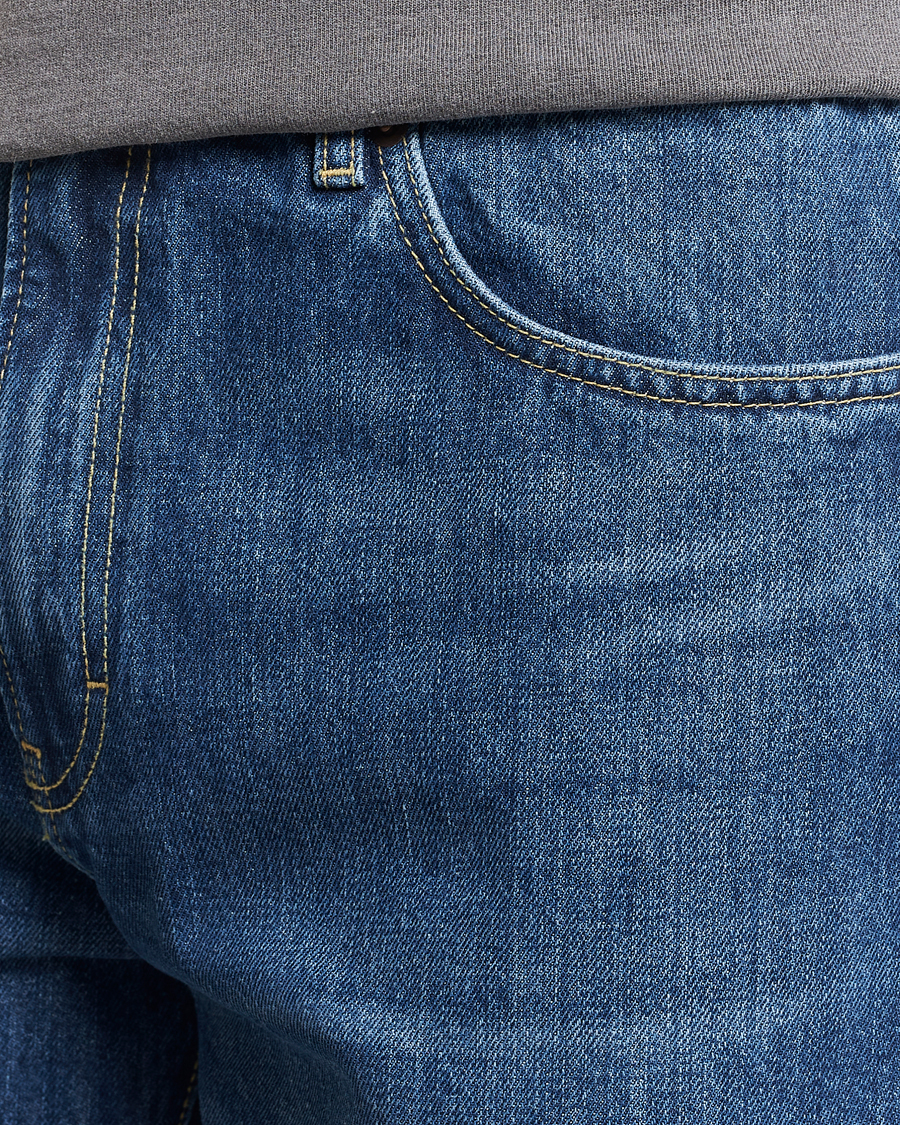 Jeanerica SM010 Straight Jeans Tom Mid Blue Wash