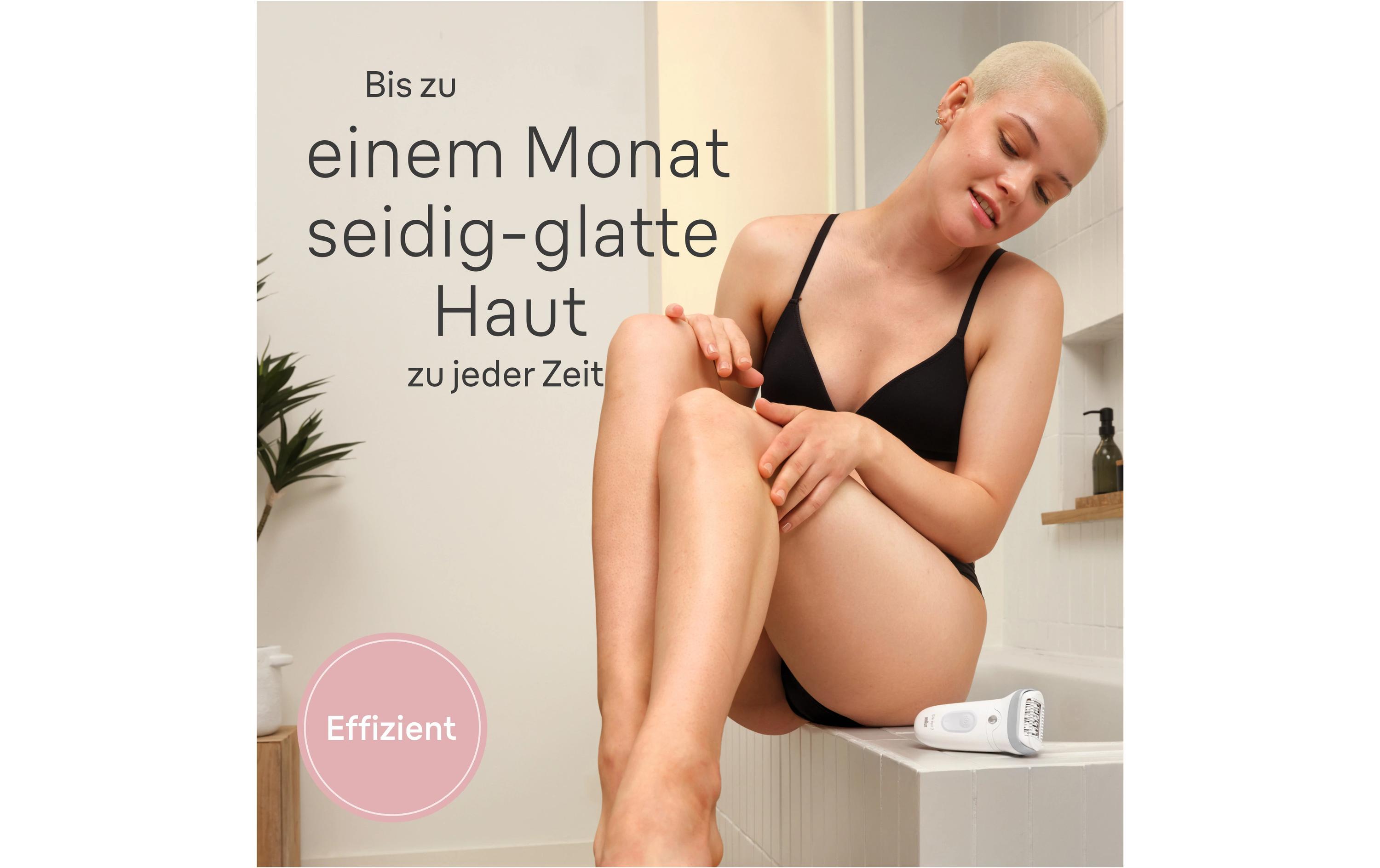 Epilierer Silk-épil 7 7-041Kabelloses Nass- und Trocken-Epiliergerät