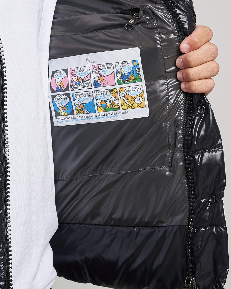 Moncler Tibb Down Vest Black