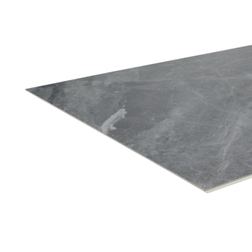 Wandpaneel kunststof Allora 260x90 cm grijs marmer glans, dikte 5mm2,34 m²