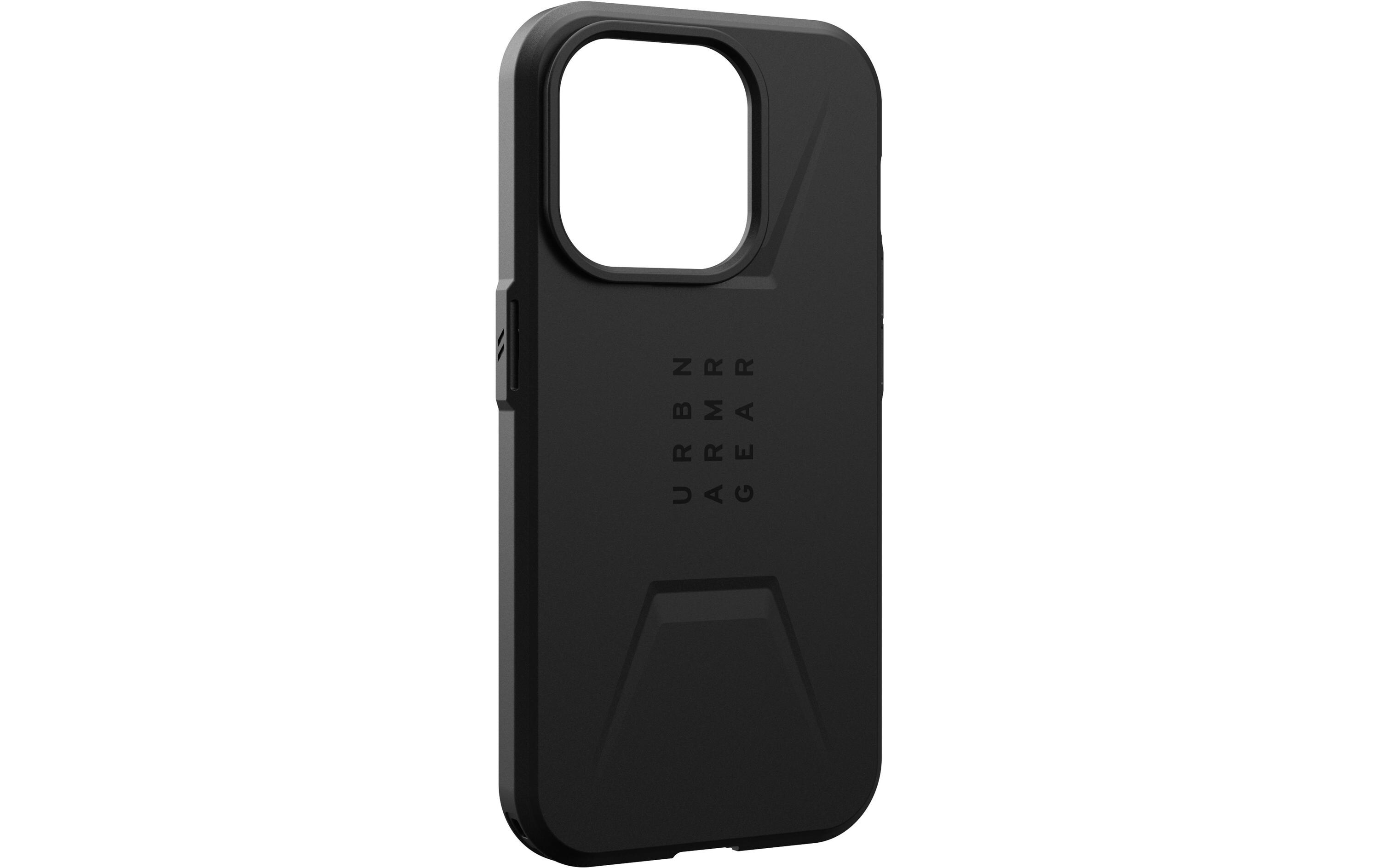Back Cover Civilian Case iPhone 15 Pro BlackSchutzhülle für das Apple iPhone 15 Pro