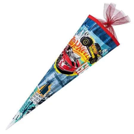 Nestler Schultüte Hot Wheels Showdown, 85 cm, 6-eckig
