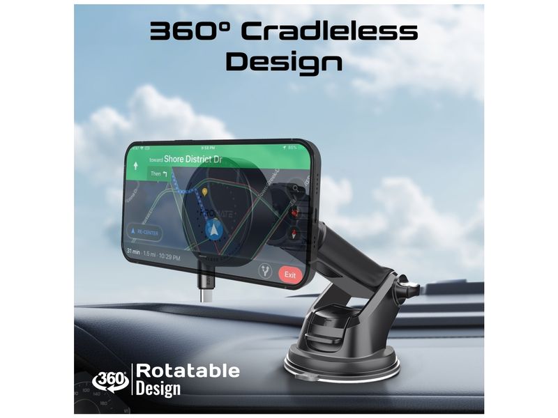 Promate Smartphone-Halterung MagDrive-R Universalhalterung