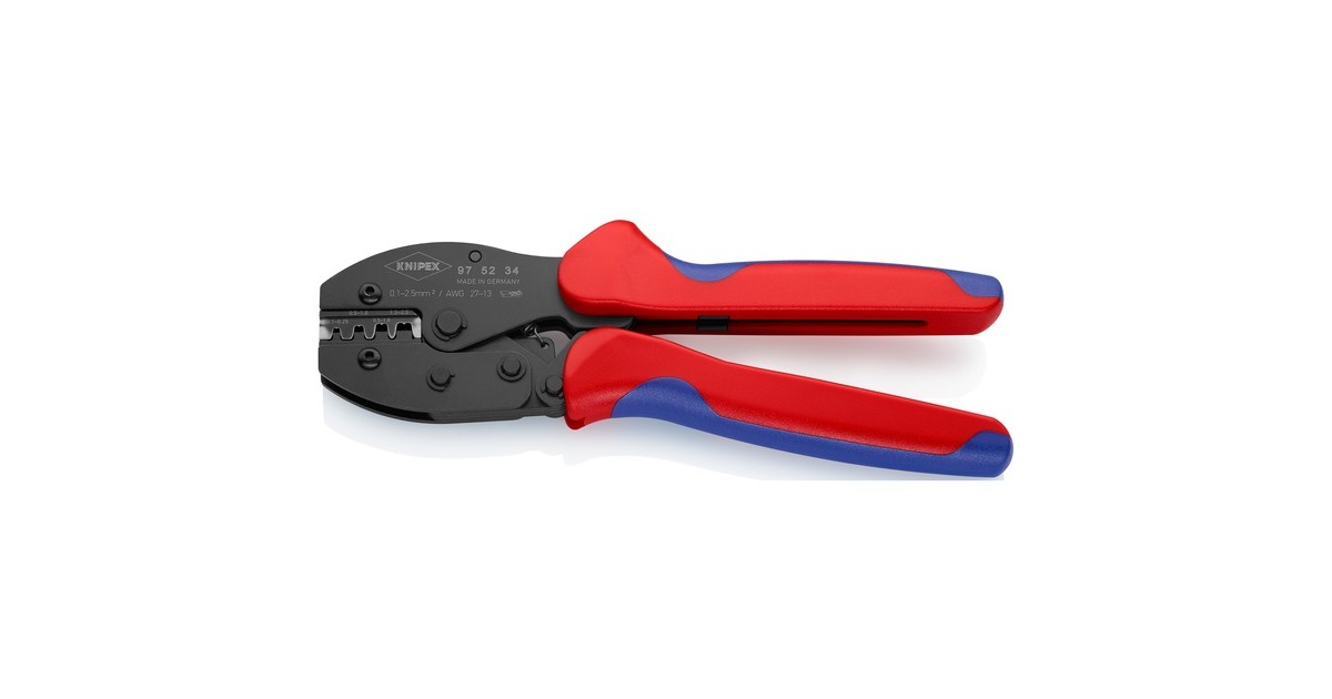 KNIPEXPreciForce Krimptang 975234  (Rood/blauw)