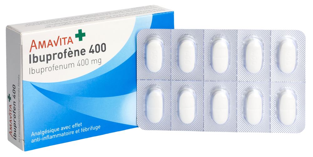 Amavita Ibuprofen Filmtabl 400 mg Blist 10 Stk