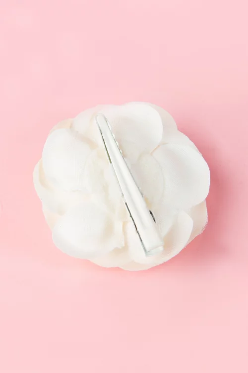 ZaZoo Pin-up paar crèmekleurige haarclips
