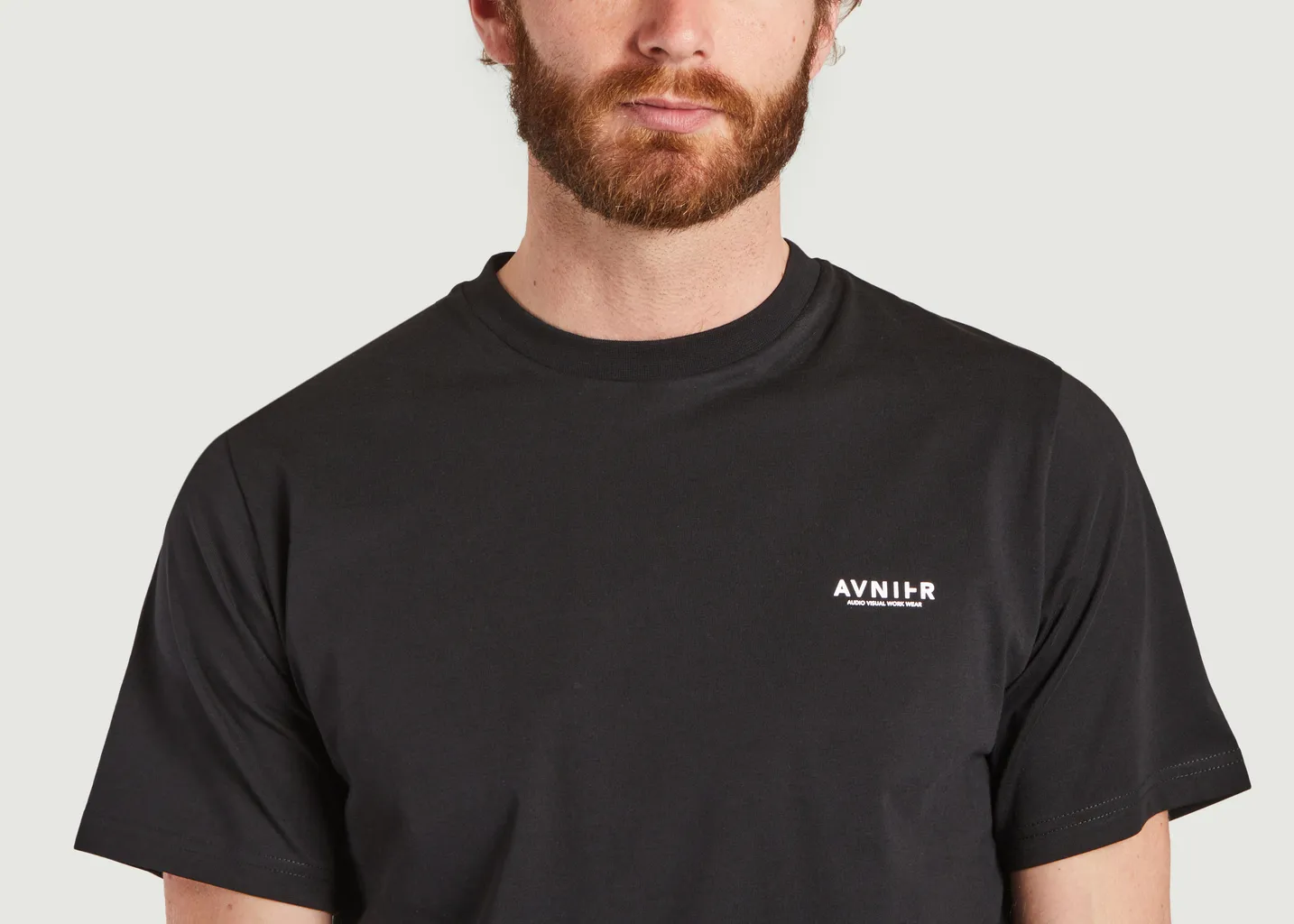 T-Shirt Source Black Vertical V2 AVNIER