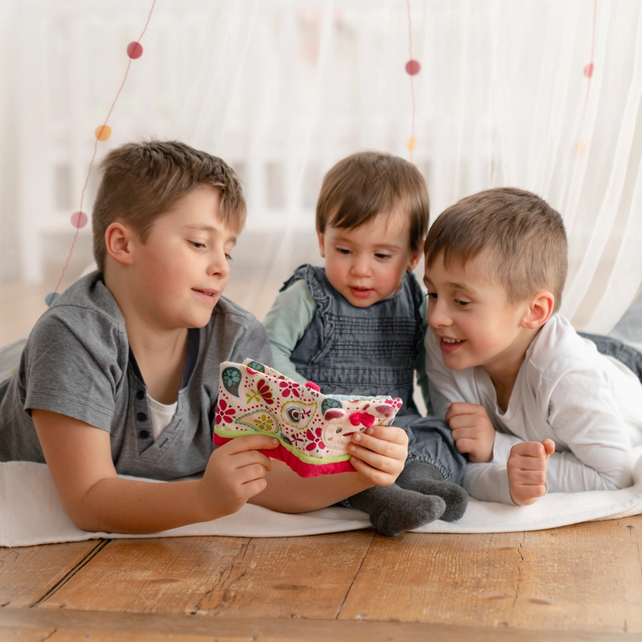 fehn® Soft-Bilderbuch Rehkitz - Sweetheart