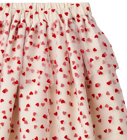 Fliink Rock - Tulle - Sandshell/Pompeian Red