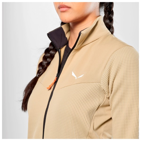 Salewa - Women's Puez Waffle Hybrid PL Jacket - Veste polaire