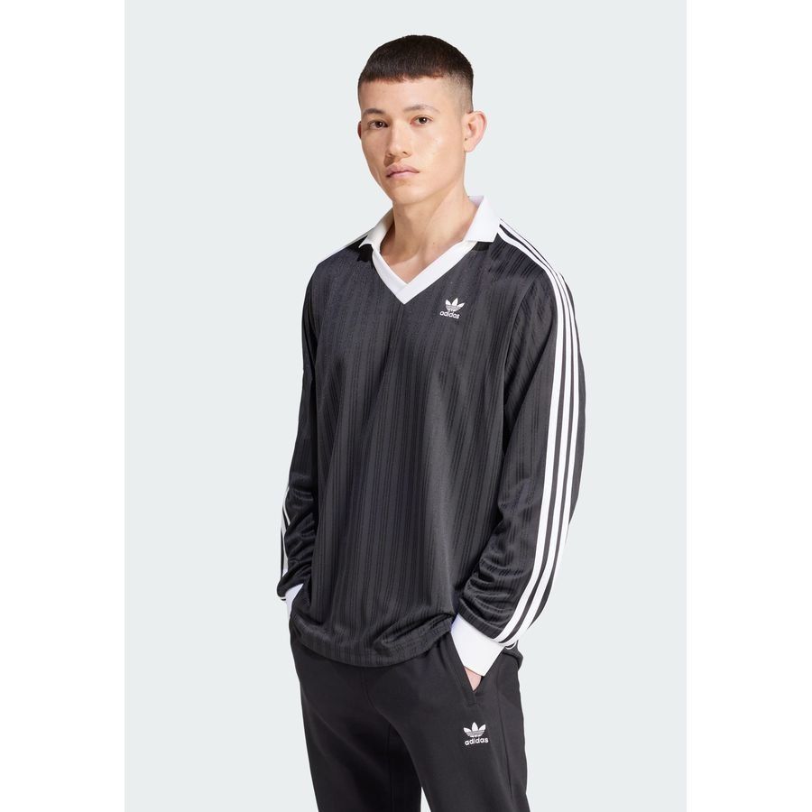 Adidas Original T-shirt manches longues Adicolor Piqué Football