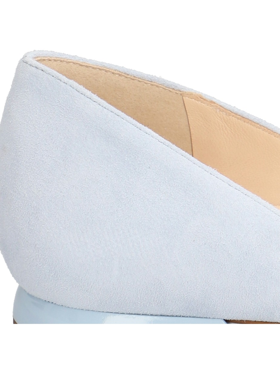 Veloursleder Ballerina