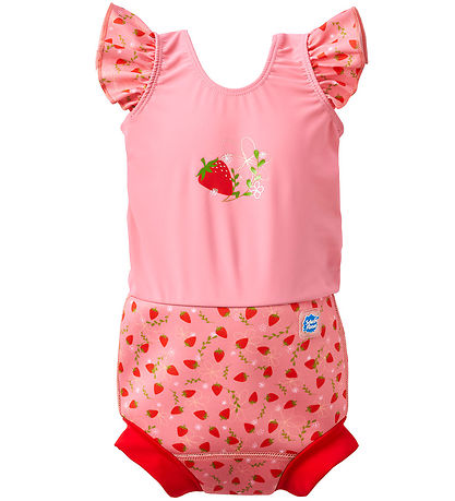 Splash About BleBådedragt - Happy Nappy Costume - Strawberry Fie