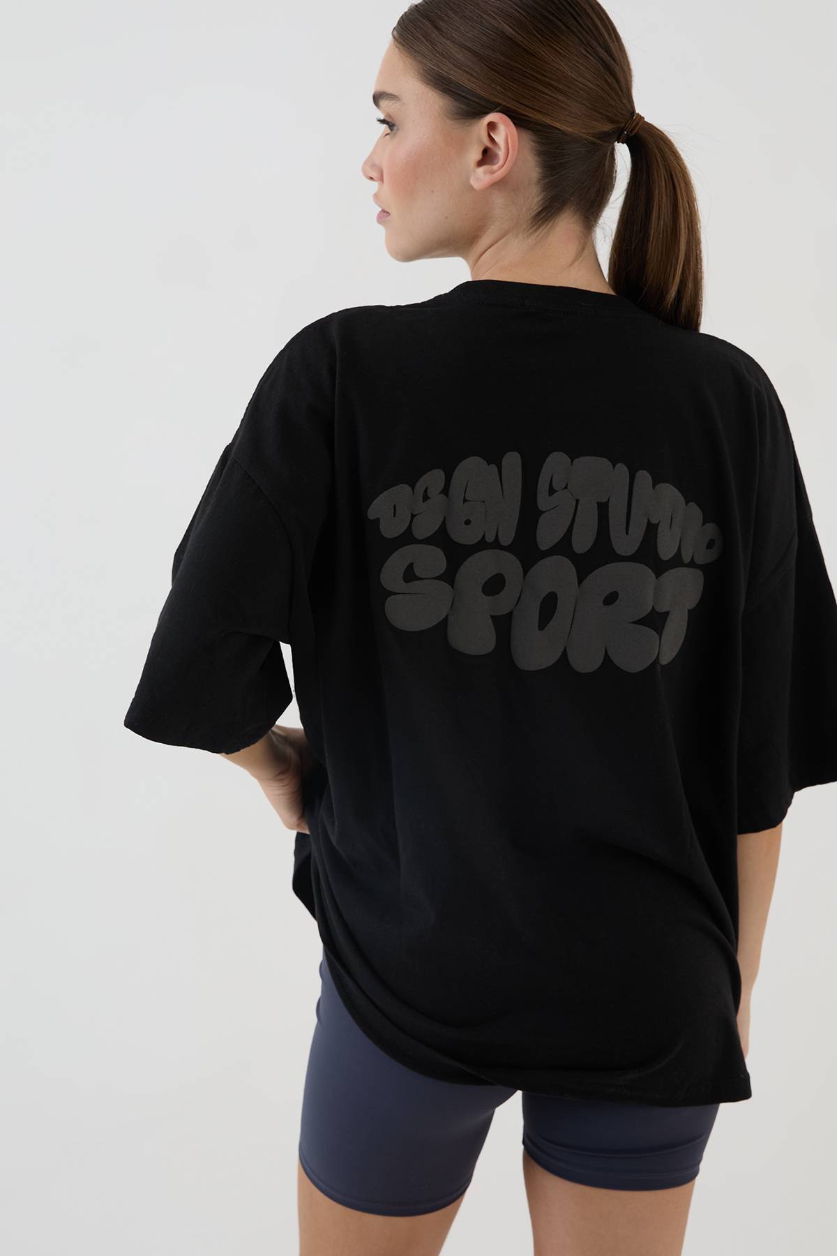T-shirt Oversize Dsgn Studio Sport Imprimé Bulles