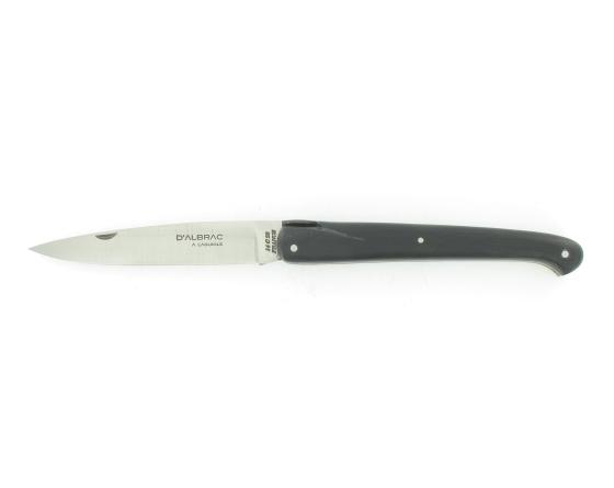 Laguiole Droit 12 cm - Plein Manche G10- Ballon de Rugby Couteau de poche par D'Albrac à Laguiole
