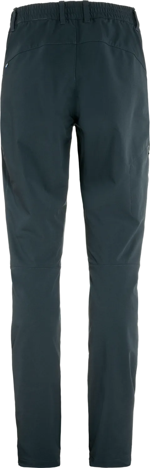 Fjällräven Women's Abisko Trail Stretch Trousers Dark Navy