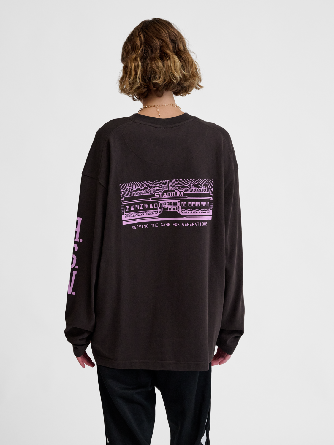hmlLOOSE T-SHIRT L/S SW STADIUM