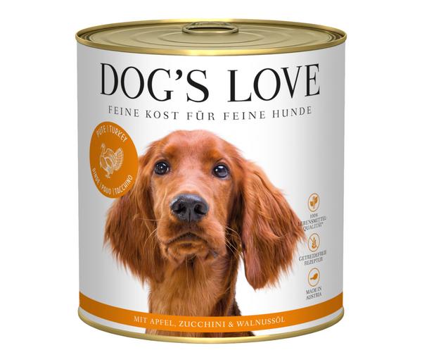 DOG'S LOVE Nassfutter für Hunde Adult, 6 x
