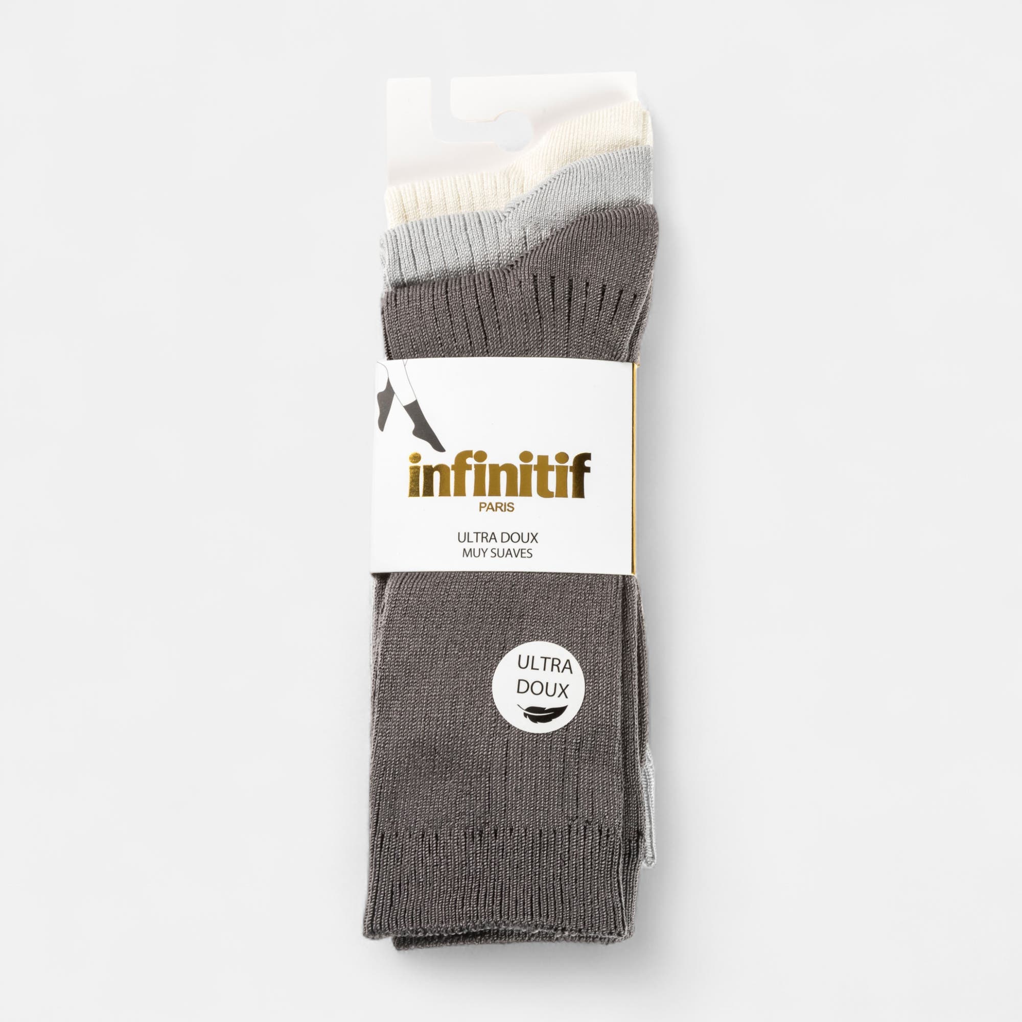 Chaussettes Femme gris