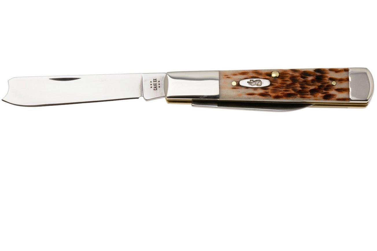 Case Razor Amber Bone, Peach Seed Jig, 10722, 62005RAZ SS zakmes