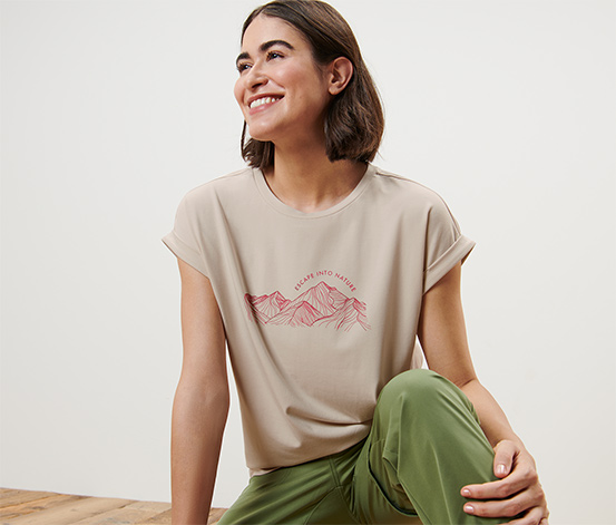 T-Shirt mit Print