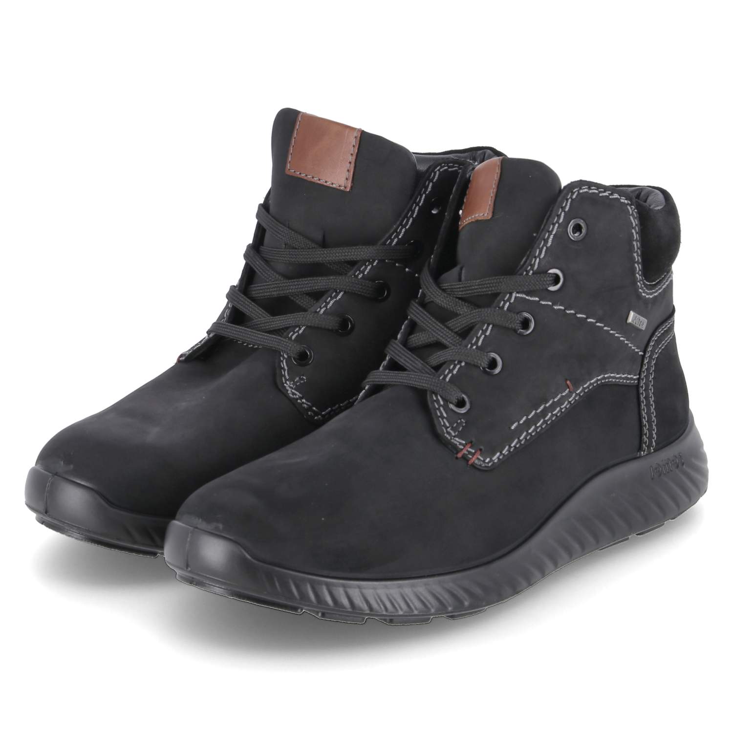 Jomos Winterboots - schwarz/tuareg/schw