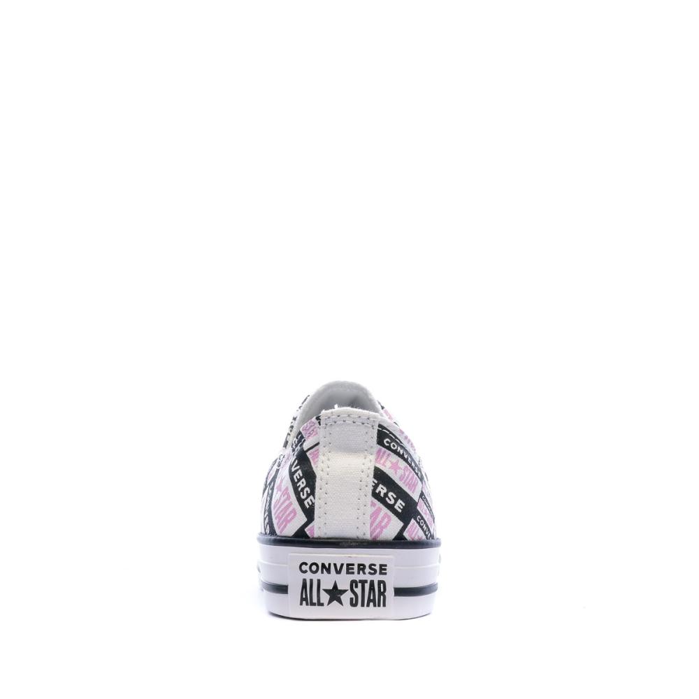 Converse Baskets Rose/Blanche Femme Converse OX