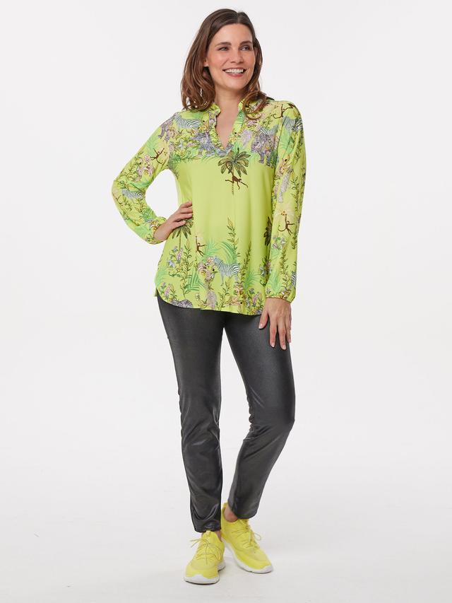 Blusenshirt Yellow Safari