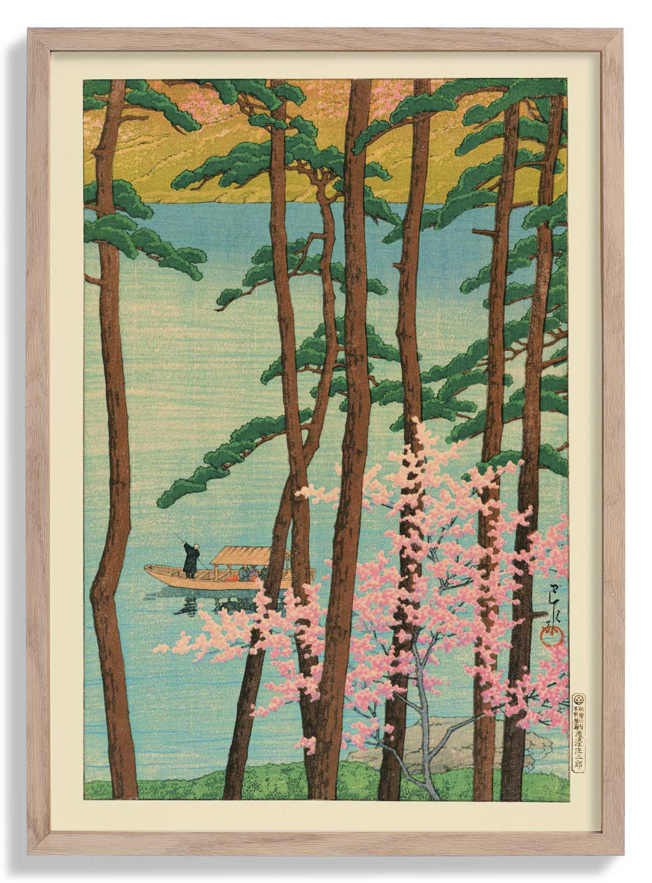 Frühlingshafte Galeriewand von Hasui
