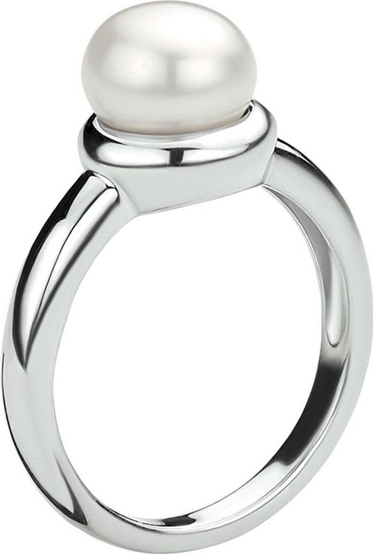 Ring - Gerhodineerd Zilver - Zoetwaterparel - 1324328