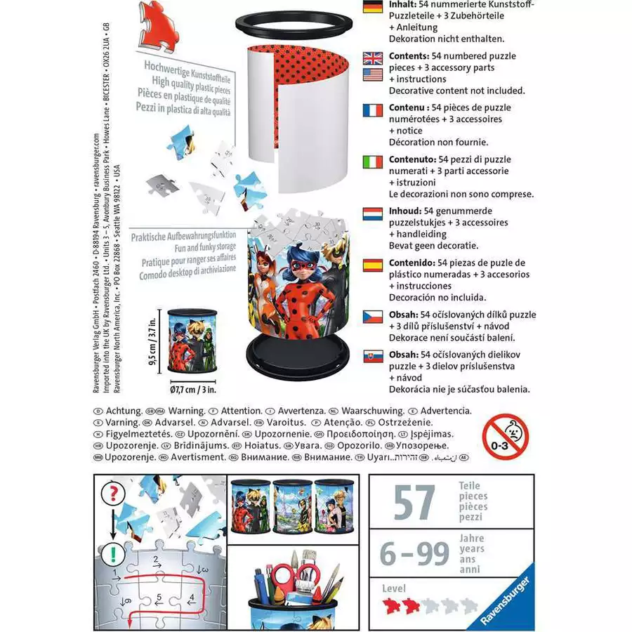 Ravensburger Utensilo - Miraculous bunt