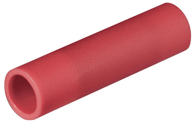 Stossverbinder 1.0 mm² Rot, 100 StückIsolierter Stossverbinder