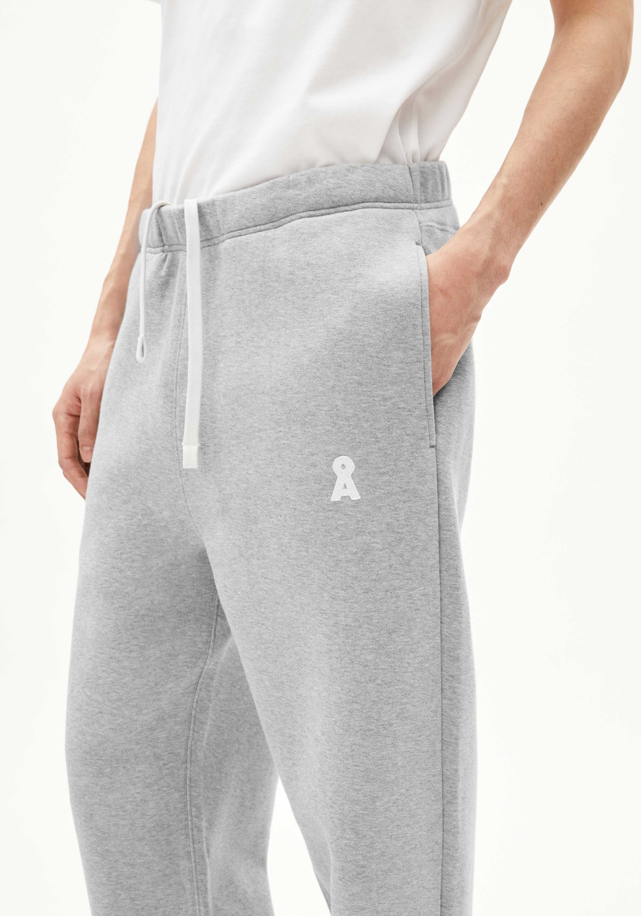 Armedangels Sweathose Iconic Å Baasti Melange Silver Melange