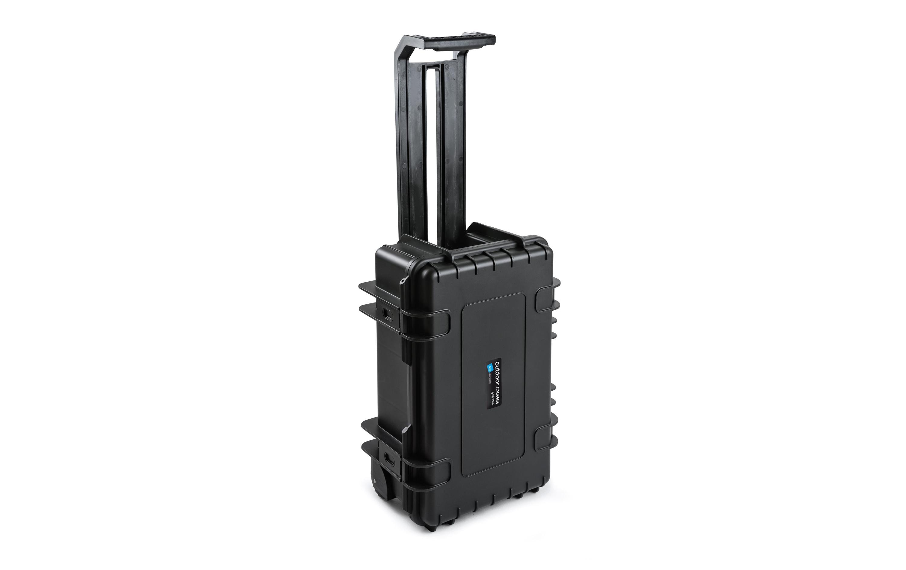 Outdoor-Koffer Typ 6600 Schwarz<br>Fotokoffer von B&W international