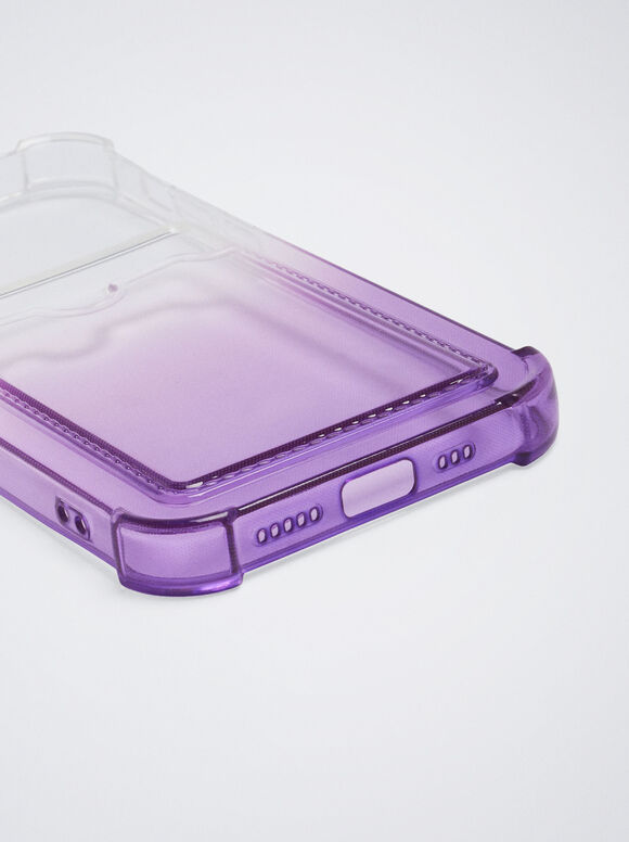 Capa para celular iPhone 12 - Violeta