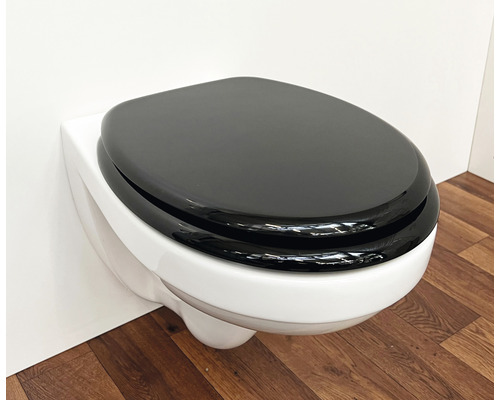 ADOB Amalfi toiletzitting, zwart
