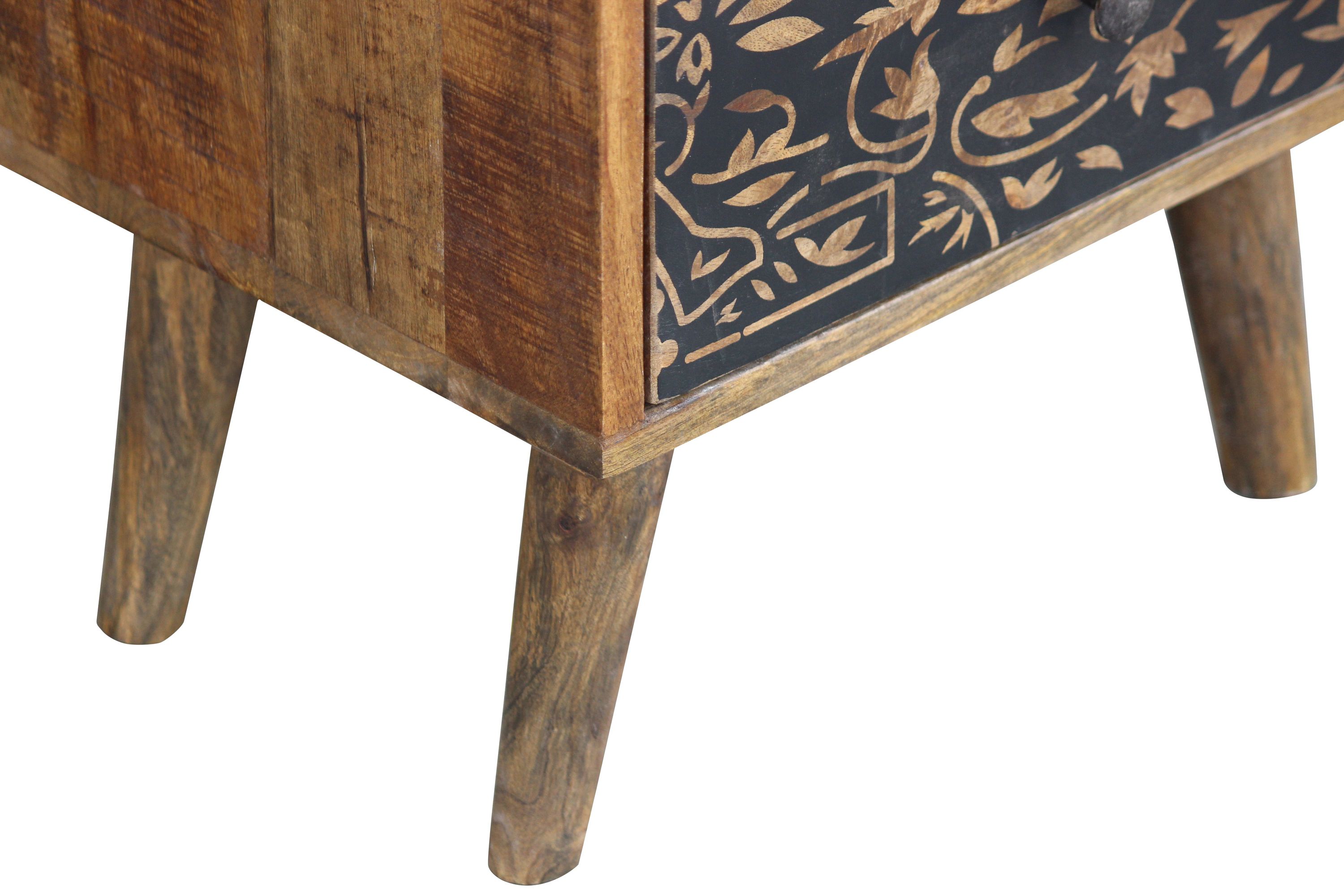 Nachttisch Holz Vintage AUSTIN