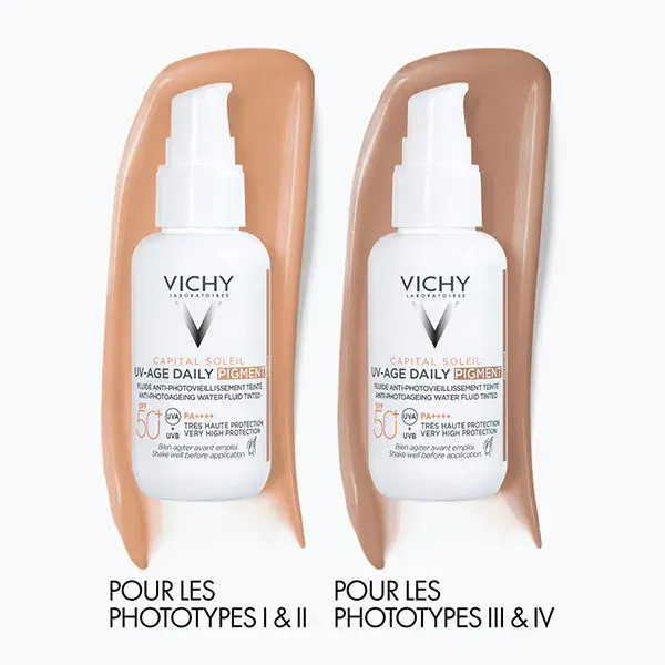 Vichy Capital Soleil UV-Age Pigment teinté Medium Fluide solaire SPF50+ 40ml