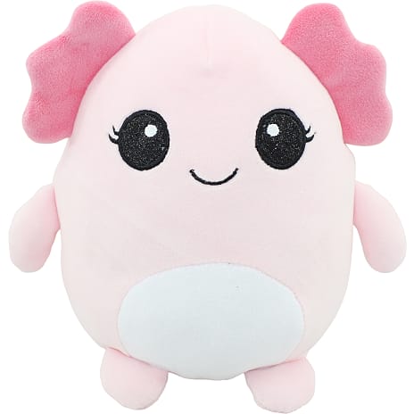 Rund axolotl bamse 18 cm